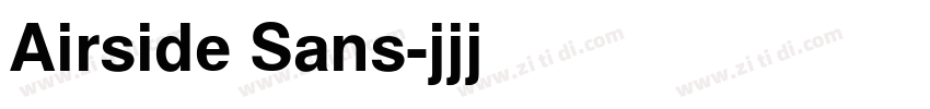 Airside Sans字体转换